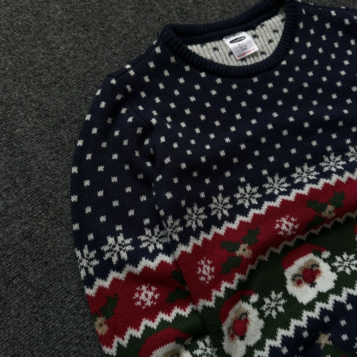 Aran Isles Knitwear VTG Kids Man Lily & Dan 11-12 Years Knit Wool Sweater Y2K Size US XXS / EU 40 - 7 Thumbnail