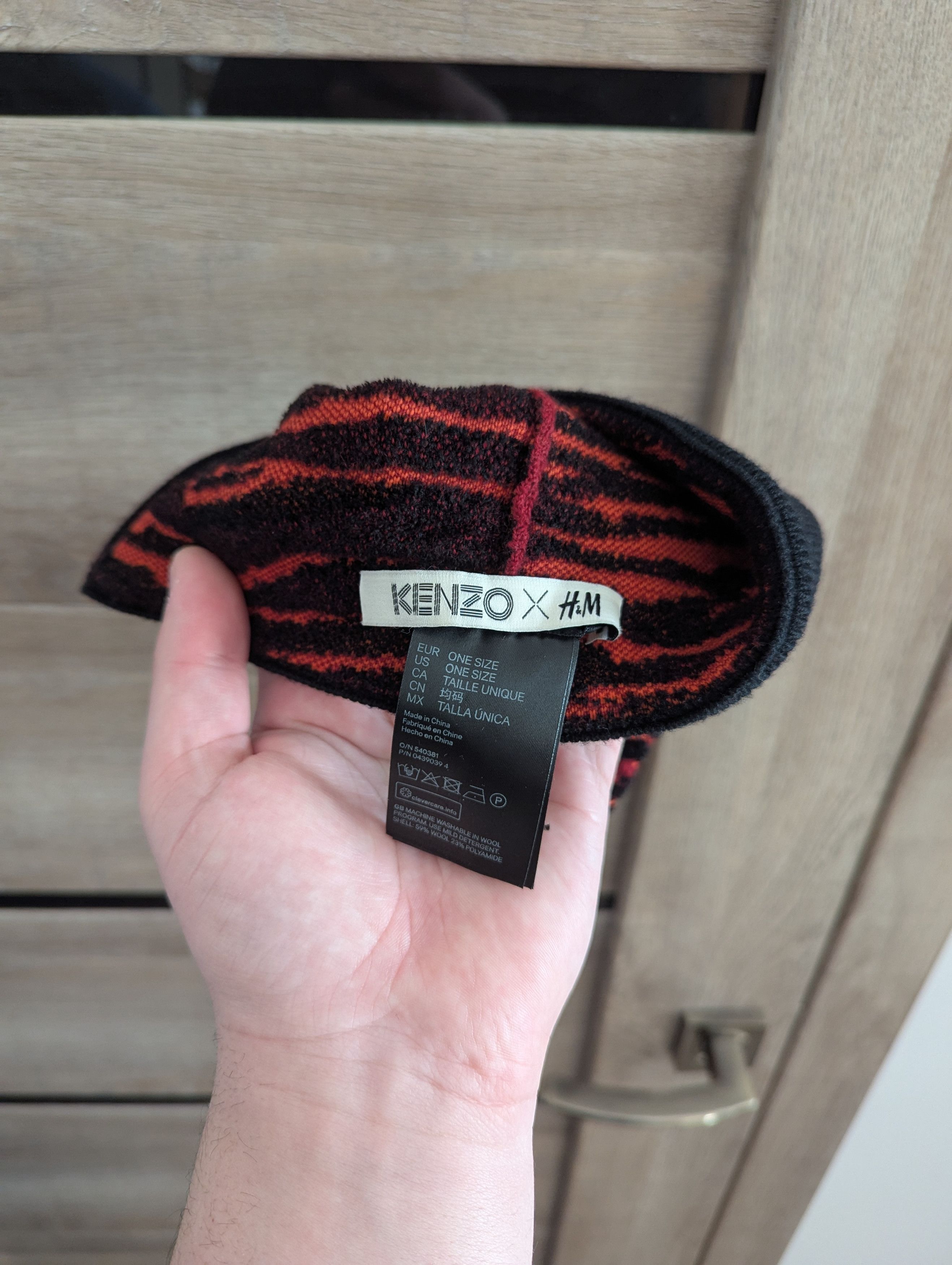H&M × Kenzo Kenzo H&M Hat Size ONE SIZE - 3 Thumbnail