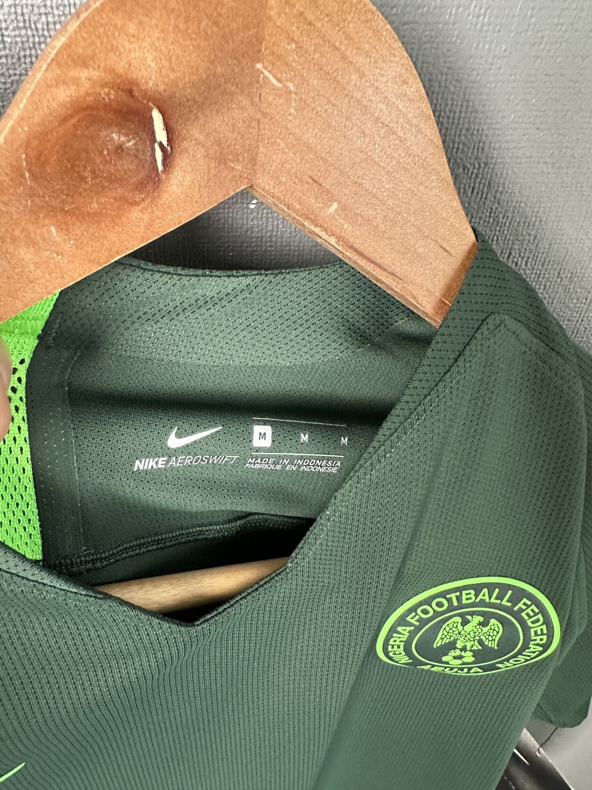 Nike NIKE Nigeria 2018 World Cup Women’s Away Soccer Jersey Shirt Size M / US 6-8 / IT 42-44 - 6 Thumbnail