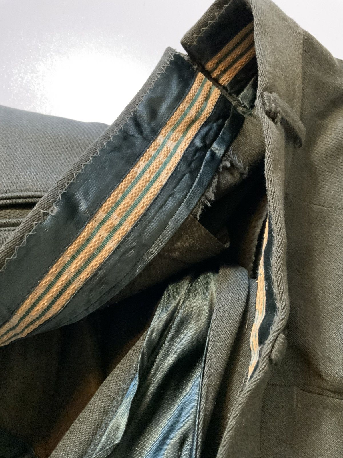 Vintage Vintage 40s 50s WWII Lan-C-Air Davis USN Wool 2PC Set Suit Size 42R - 22 Thumbnail