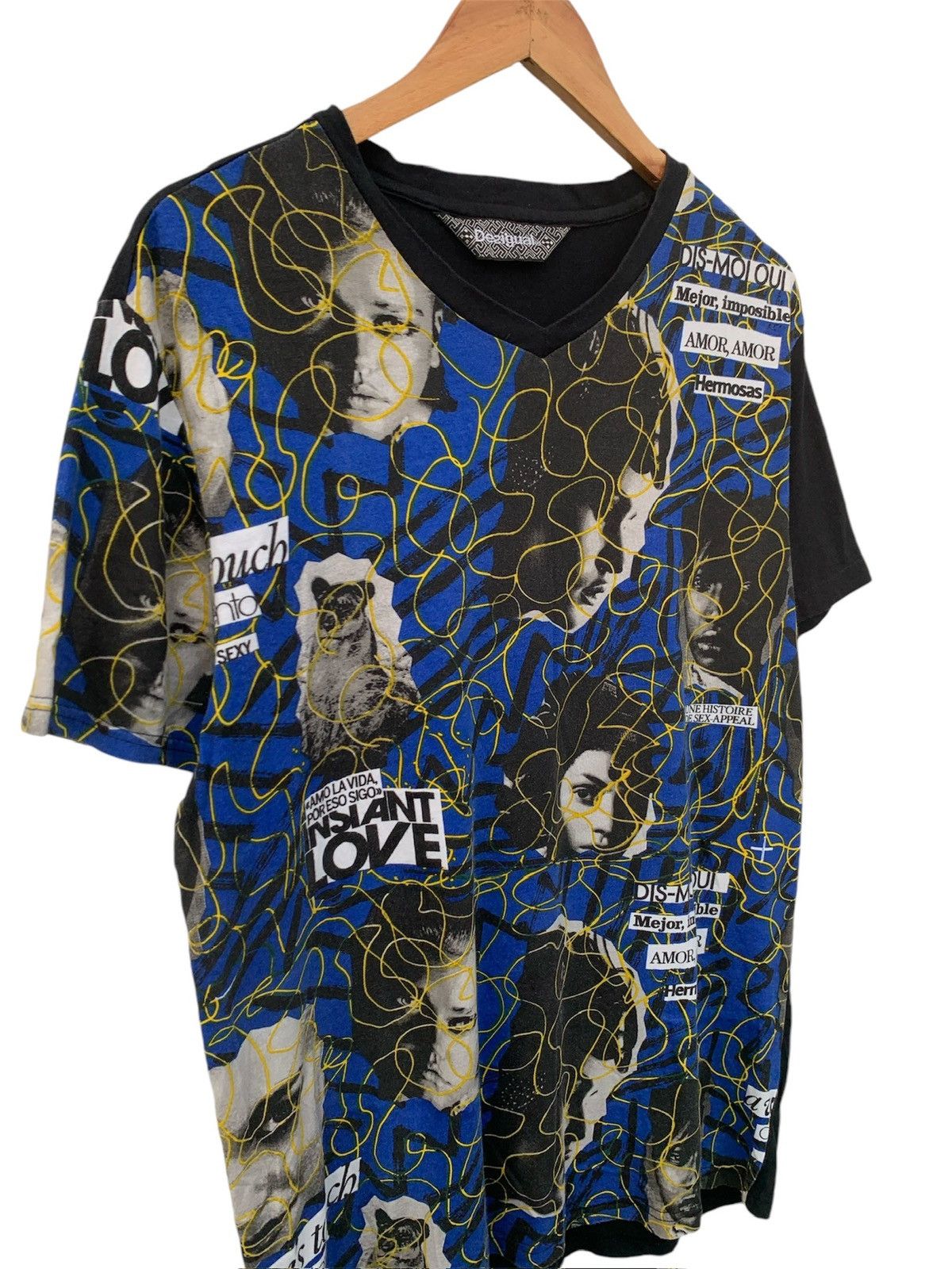 Desigual × Japanese Brand Japanese Brand Desigual Tee Size US XL / EU 56 / 4 - 3 Thumbnail