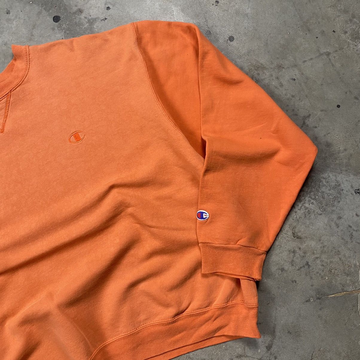 Champion × Vintage y2k Champion Essential Wide Boxy Crewneck Size US M / EU 48-50 / 2 - 2 Thumbnail