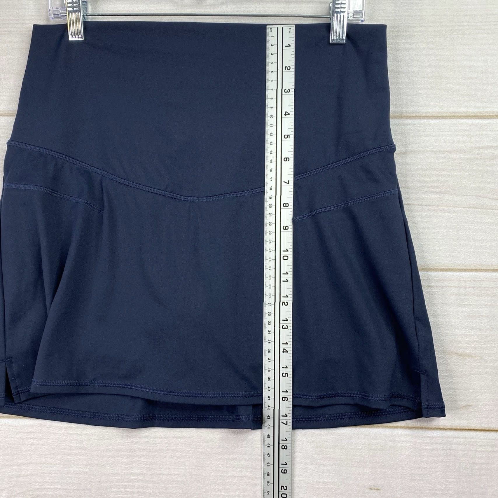 Old Navy Old Navy Skort Womens S Blue Extra High Rise Go Dry Powersoft Athletic Stretch Pockets Moisture Wicking Short Skirt Activewear Size 28" / US 6 / IT 42 - 4 Thumbnail