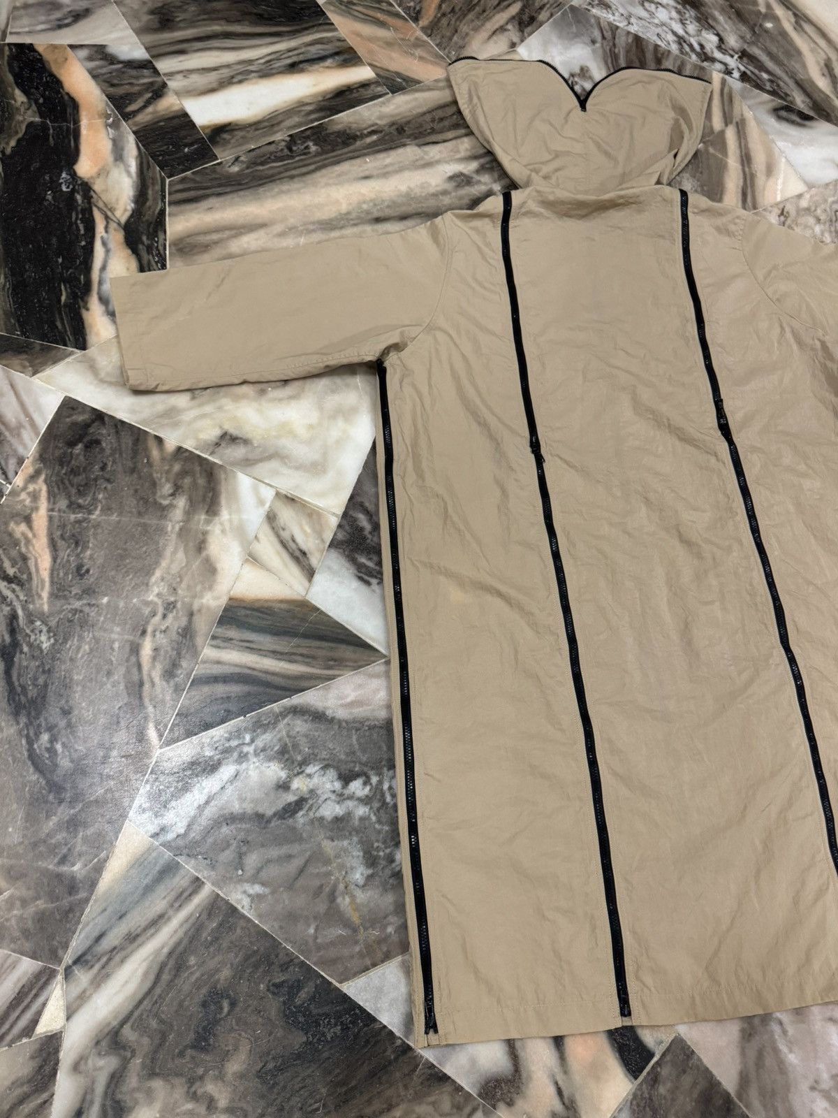 Yohji Yamamoto Yohji Yamamoto Bondage Zipper Long Jacket Size US L / EU 52-54 / 3 - 13 Thumbnail