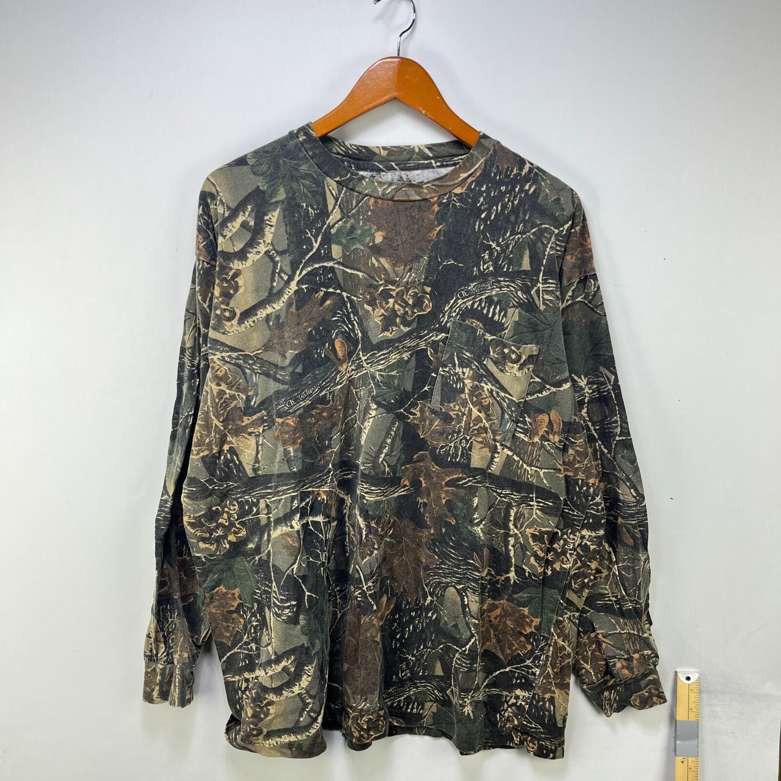 Cabelas Vintage Cabelas Realtree Camo Long Sleeve Shirt 2XL Size US XXL / EU 58 / 5 - 1 Thumbnail