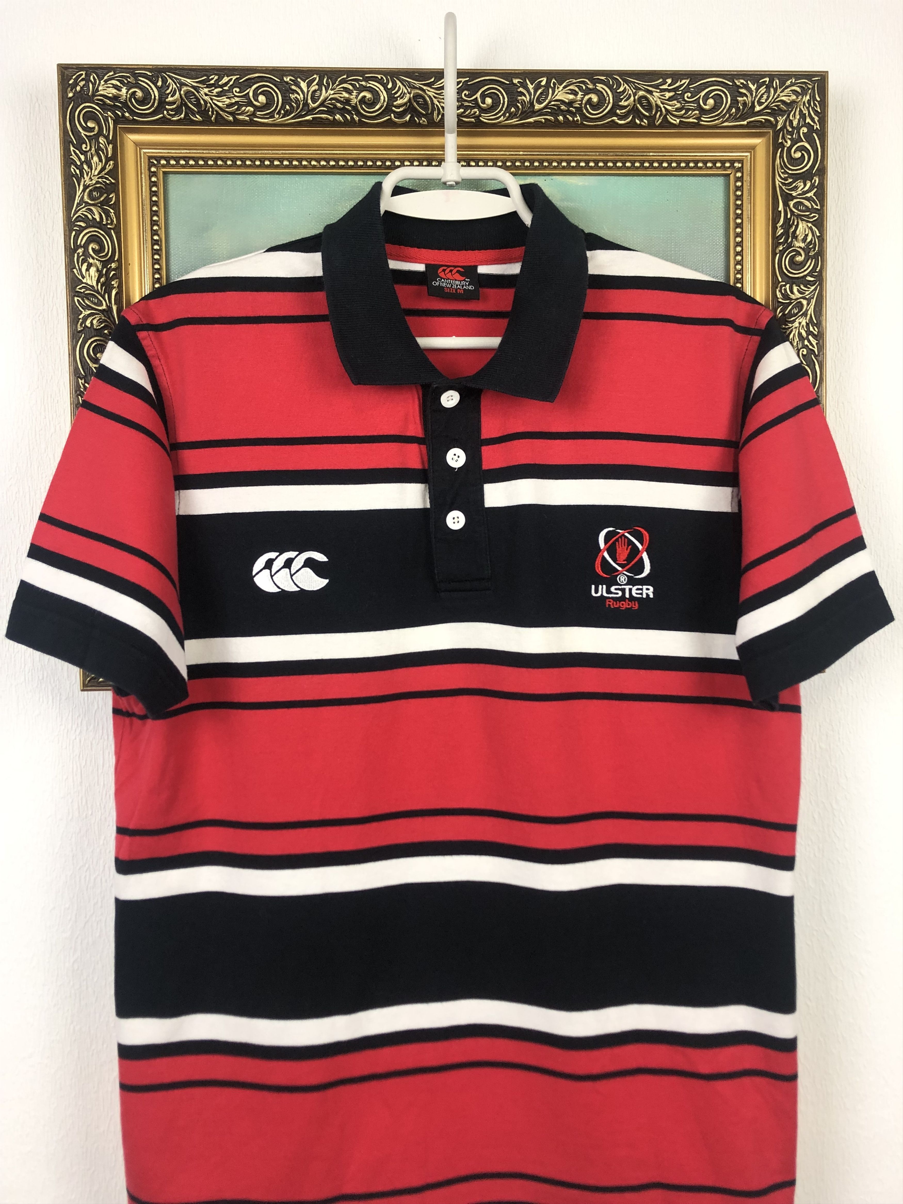 Canterbury of New Zealand Vintage Canterbury Ulster Rugby Jersey Shirt Rare Size US M / EU 48-50 / 2 - 2 Thumbnail