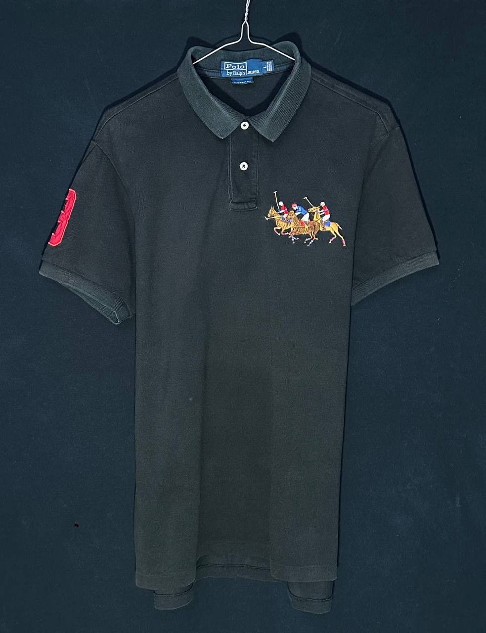 Polo Ralph Lauren × Vintage Polo Ralph Lauren vintage Polo shirt Triple Big Pony Size US L / EU 52-54 / 3 - 1 Thumbnail