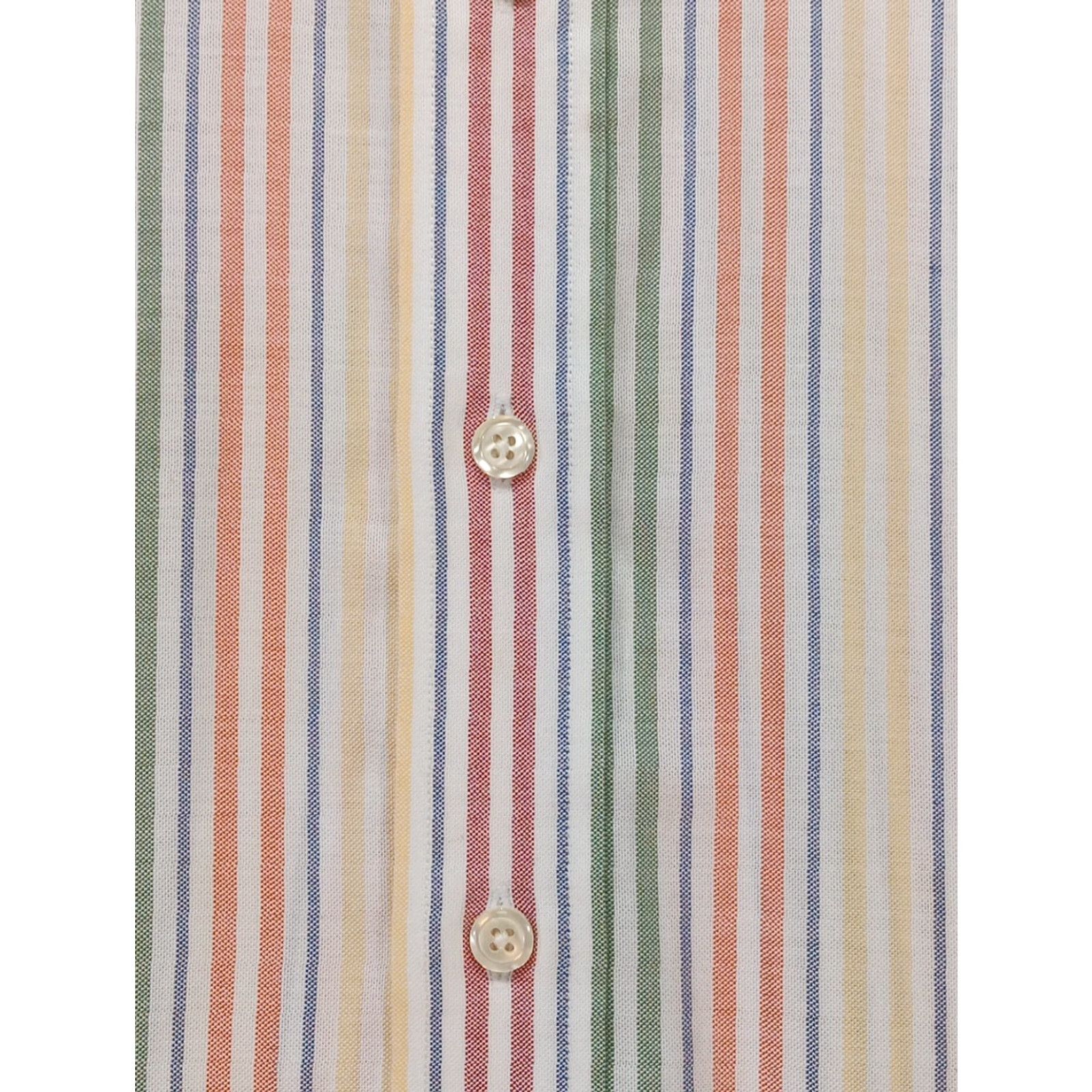 Brooks Brothers Brooks Brothers 346 Shirt XL Multi-Color Striped Button Down LS Supima Cotton Size US XL / EU 56 / 4 - 5 Thumbnail