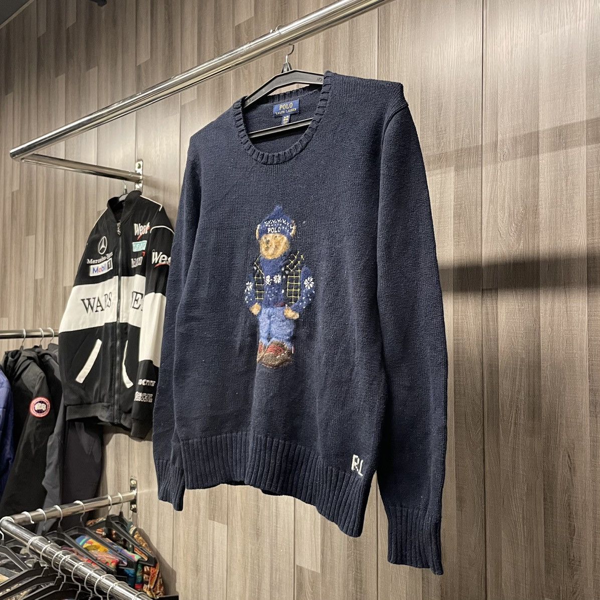 Polo Ralph Lauren Polo Ralph Lauren polo bear sweater Size US XL / EU 56 / 4 - 3 Thumbnail