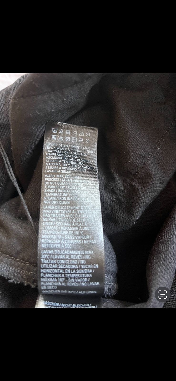 Balenciaga BALENCIAGA Loose-Cut Denim Jeans Black Size US 30 / EU 46 - 22 Thumbnail