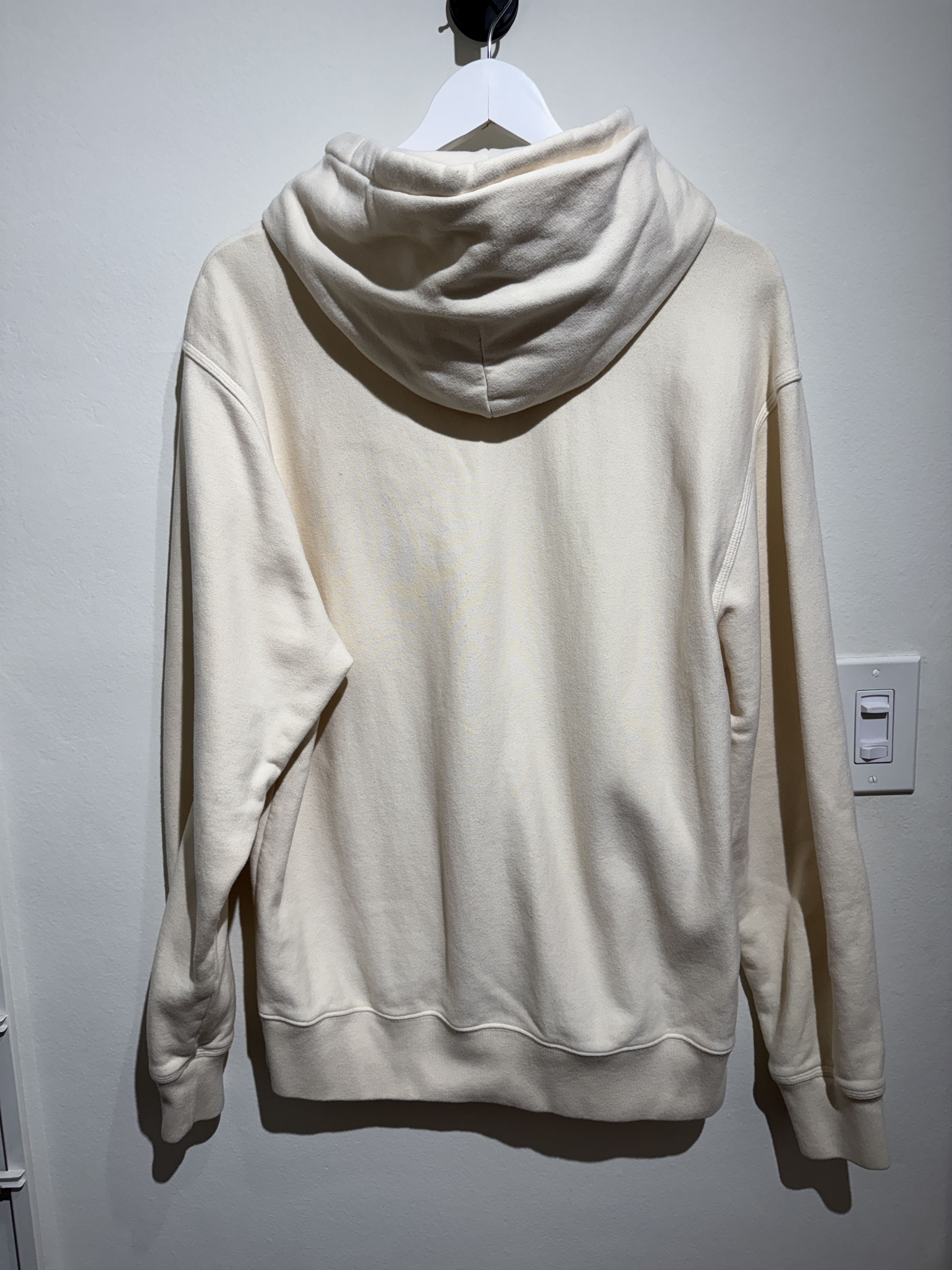 Stussy Stüssy Tonal Logo Hoodie – Off-White / Cream Size US L / EU 52-54 / 3 - 7 Thumbnail