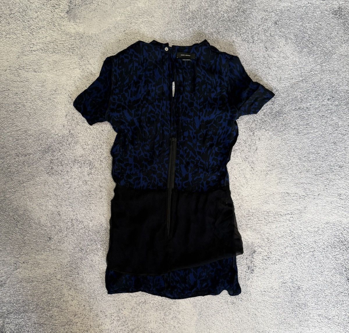 Isabel Marant Isabel Marant Silk Dress Animal Print Draped Mini 36 Size XS / US 0-2 / IT 36-38 - 9 Thumbnail