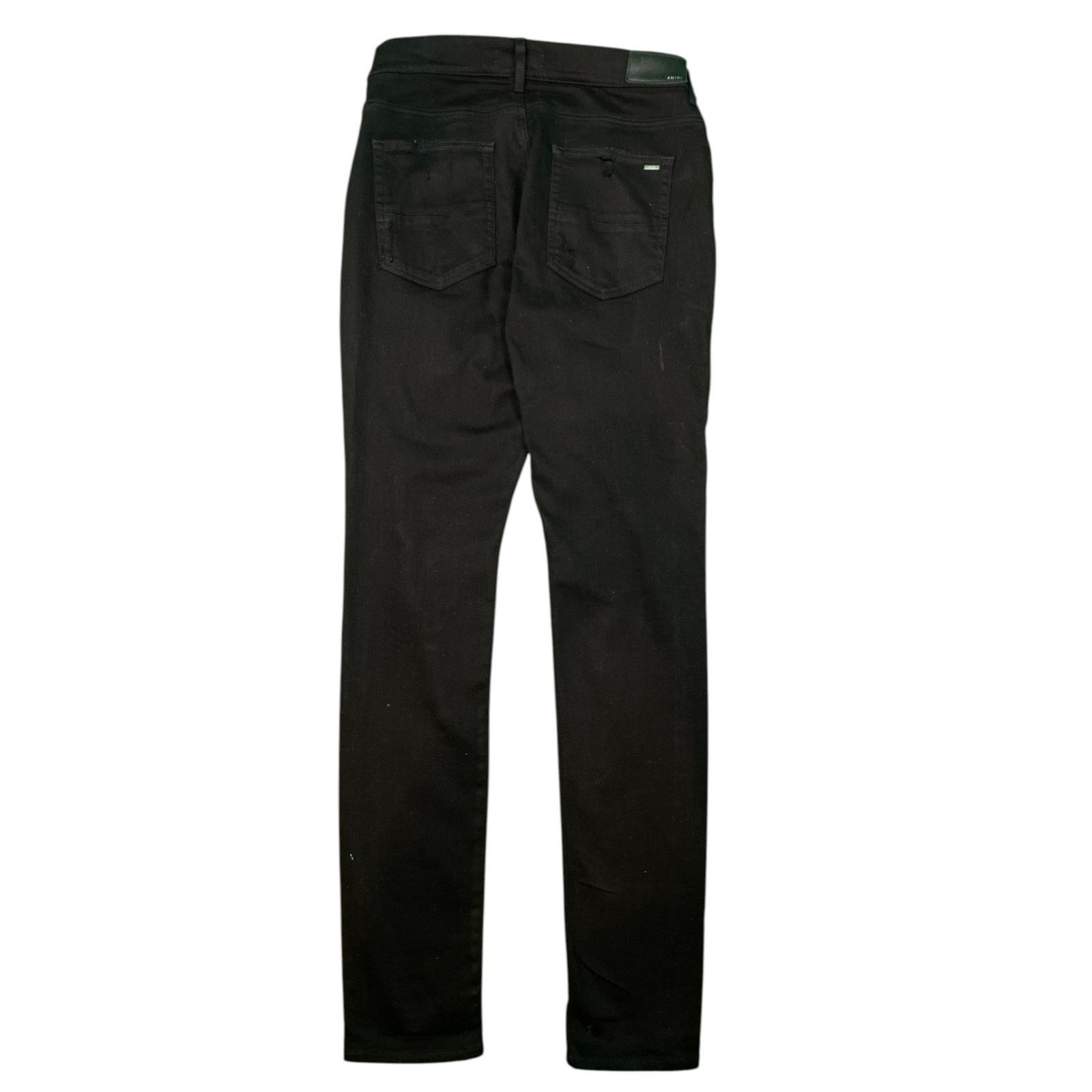 Amiri Amiri MX1 Gold Patch Black Jeans Size US 38 / EU 54 - 2 Thumbnail