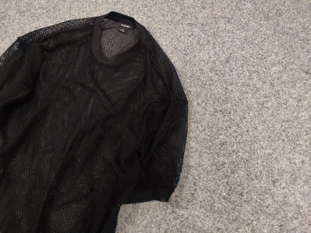 Other Vtg mesh shirt Yohji Yamamoto Junya Watanabe Playboi Style Size US L / EU 52-54 / 3 - 4 Thumbnail