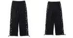 Japanese Brand 21SS Indigo Union Japan Black Bandana Teddy Bear Sweat Pants Size US 32 / EU 48 - 4 Thumbnail