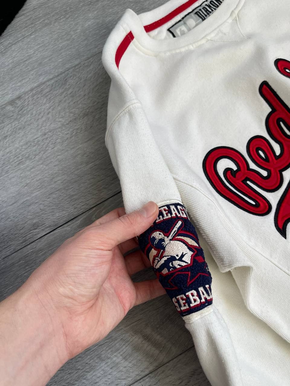 Russell Athletic × Vintage Vintage big logo Russell athletic red wings sweatshirt Size US XS / EU 42 / 0 - 12 Thumbnail