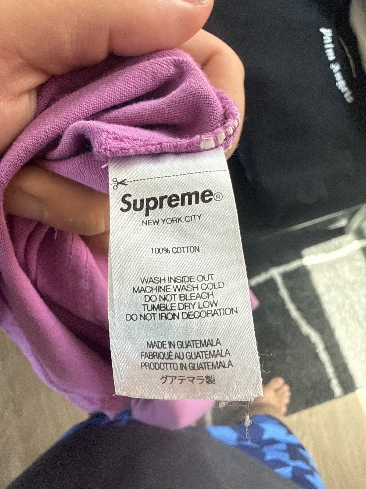 Supreme Supreme Pink Arabic Logo Tee Size XL Size US XL / EU 56 / 4 - 5 Thumbnail
