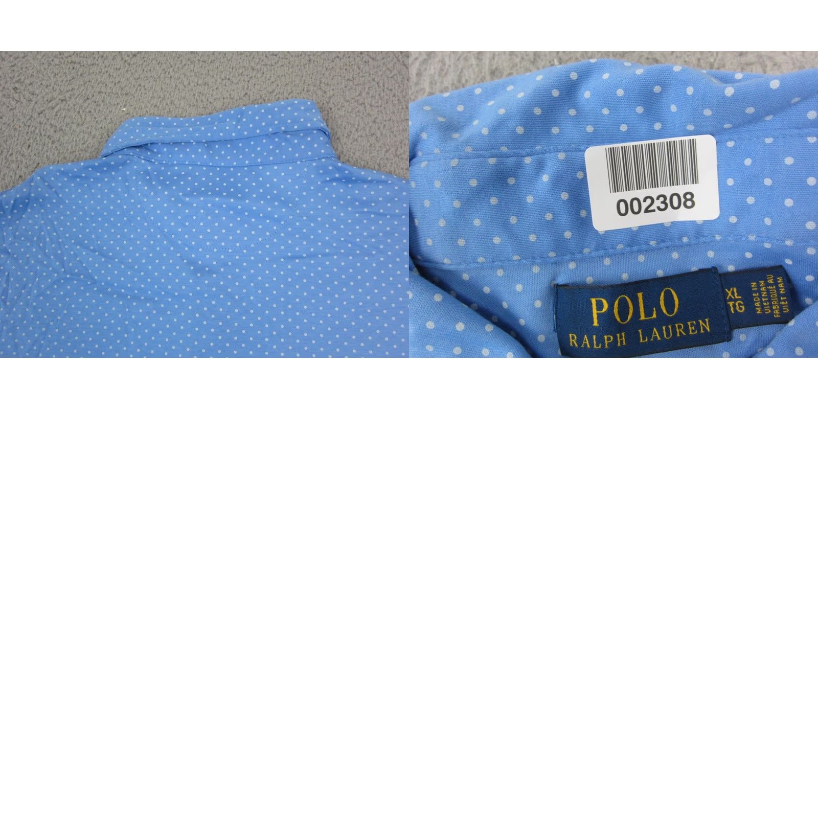 Polo Ralph Lauren Polo Ralph Lauren Polo Shirt XL Blue Polka Dot Golf Mens Polo Shirt XL Blue Polo Ralph Lauren Polo Shirt Polka Dot Golf Mens Size US XL / EU 56 / 4 - 9 Thumbnail