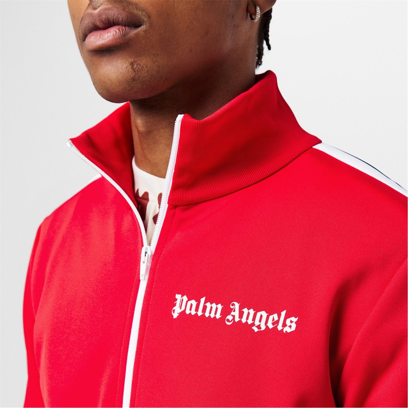 Palm Angels o1g2r1mq0426 Classic Tracksuit Jacket in Red Size US XS / EU 42 / 0 - 4 Thumbnail