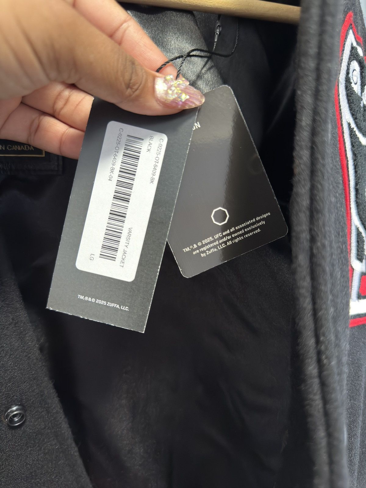 October's Very Own OVO x UFC Varsity Jacket Size US L / EU 52-54 / 3 - 7 Thumbnail