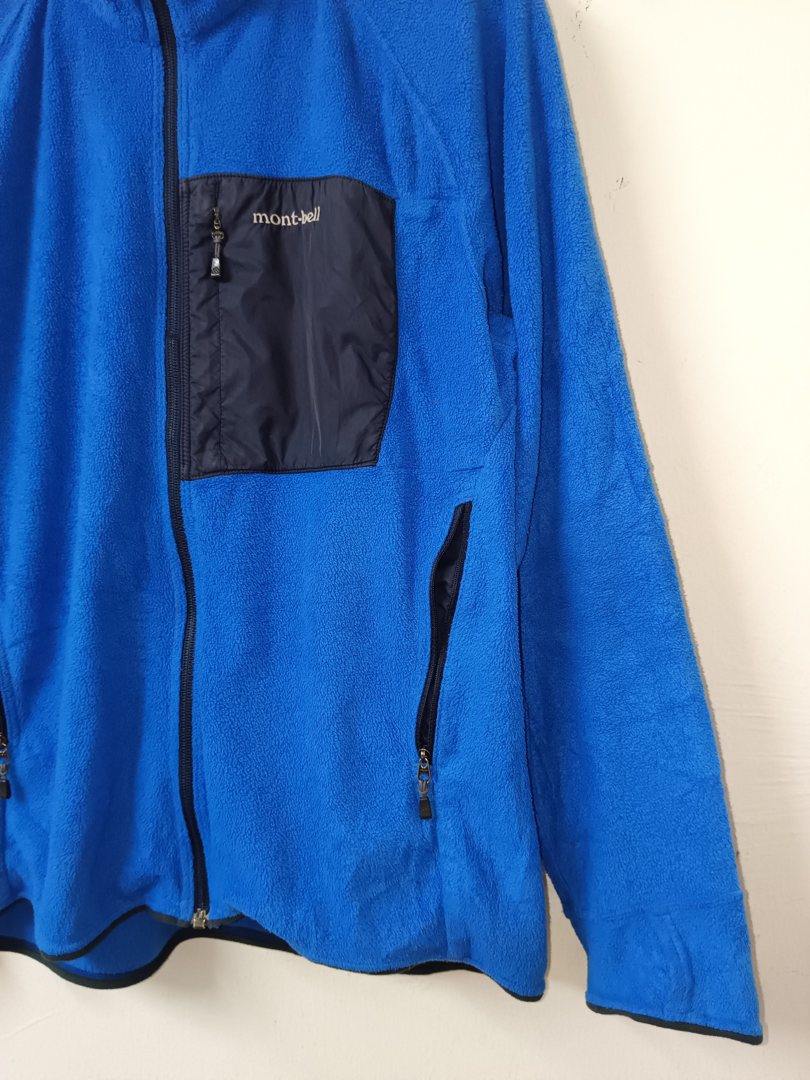 Japanese Brand × Montbell × Patagonia Vintage Mont-bell Japan Fleece Jacket Size US M / EU 48-50 / 2 - 2 Thumbnail