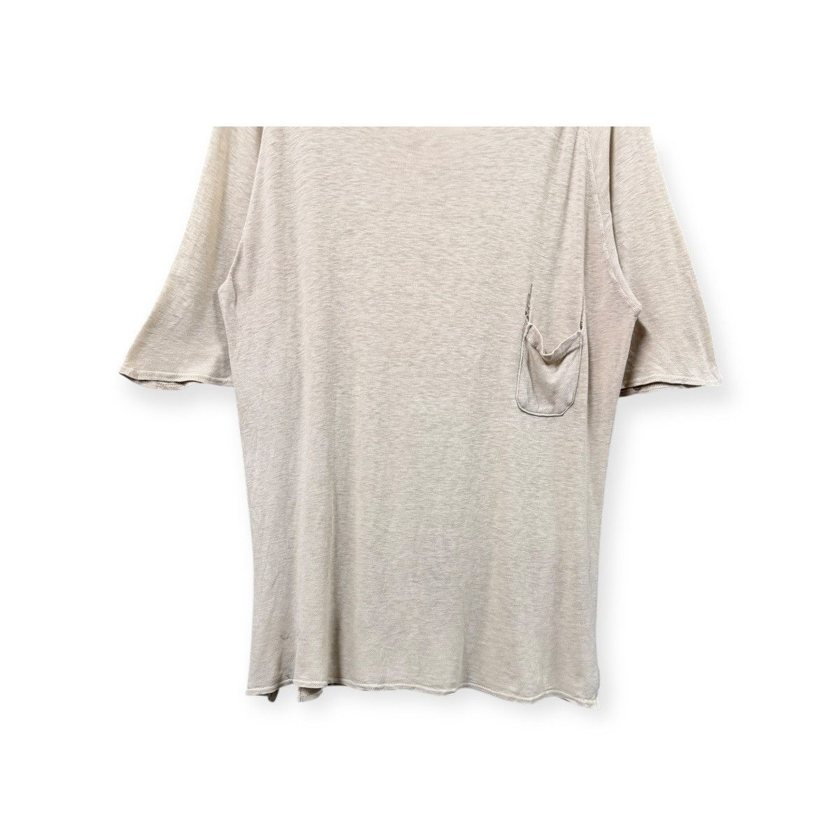 Kapital Kapital Oversized Single Pocket Ripped Disstresed Tee Size US M / EU 48-50 / 2 - 4 Thumbnail