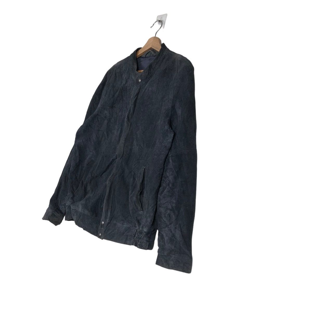 Genuine Leather Vintage Pig Skin Genuine Leather Jacket England Issey Miyake Size US L / EU 52-54 / 3 - 2 Thumbnail