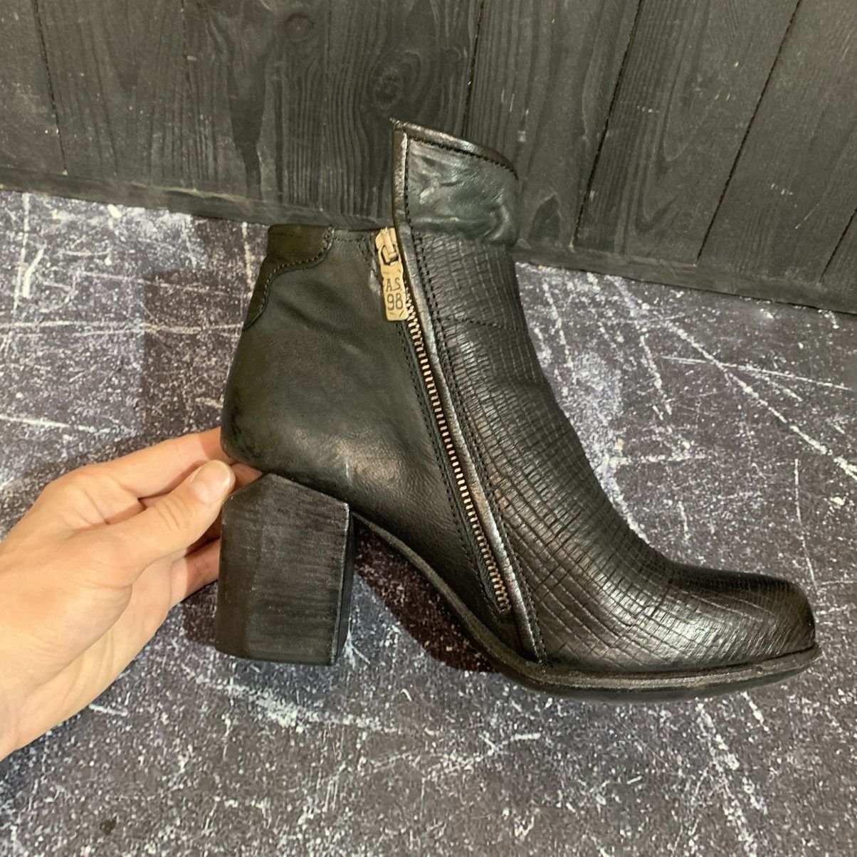 A.S.98 A.S 98 AirSteps Women’s Ankle Boots Size 39 Rick Owens Style Size US 9 / IT 39 - 10 Thumbnail