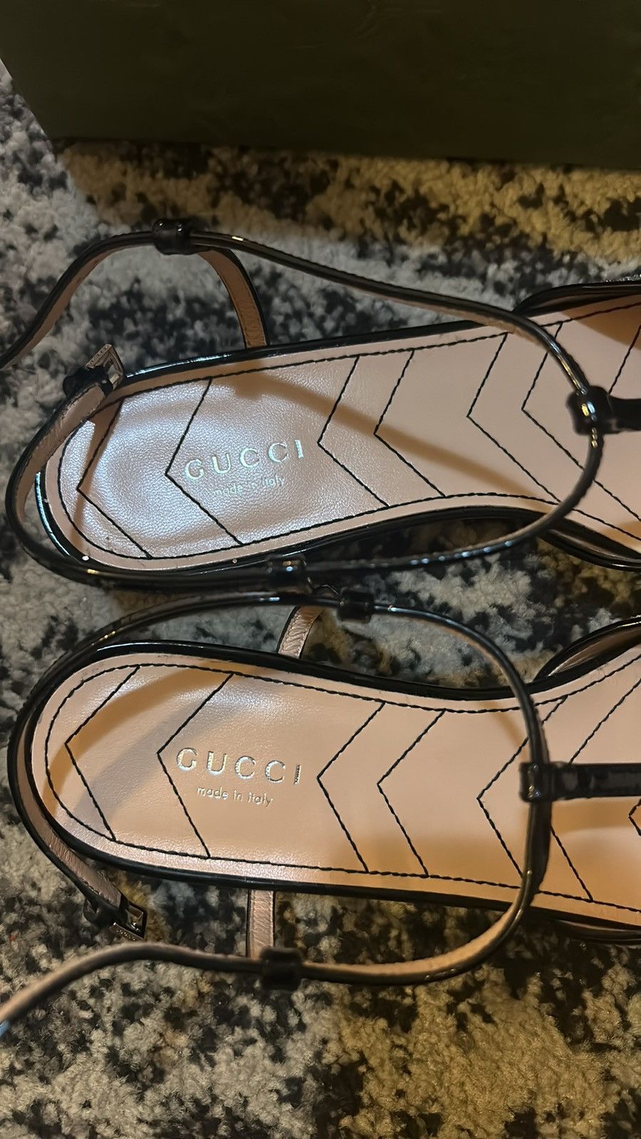 Gucci Women's Double G ballet flat size 39.5 Size US 9.5 / IT 39.5 - 7 Thumbnail