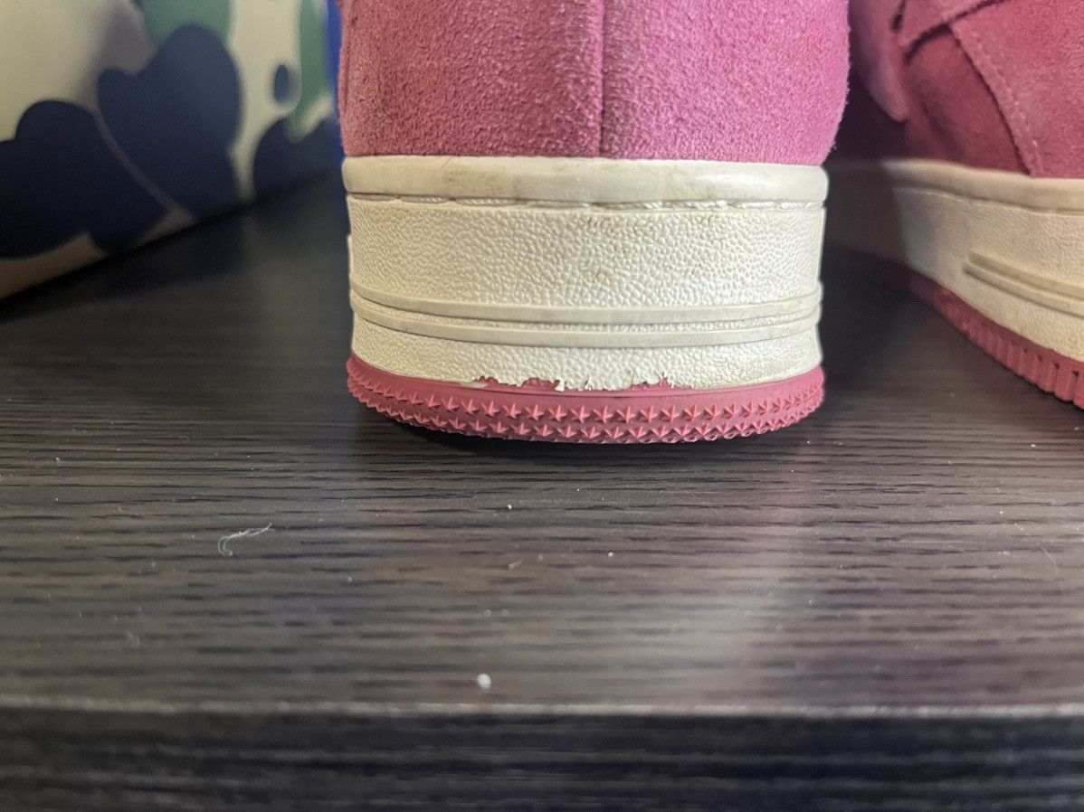 Bape Bapesta pink suede Size US 10 / EU 43 - 7 Thumbnail