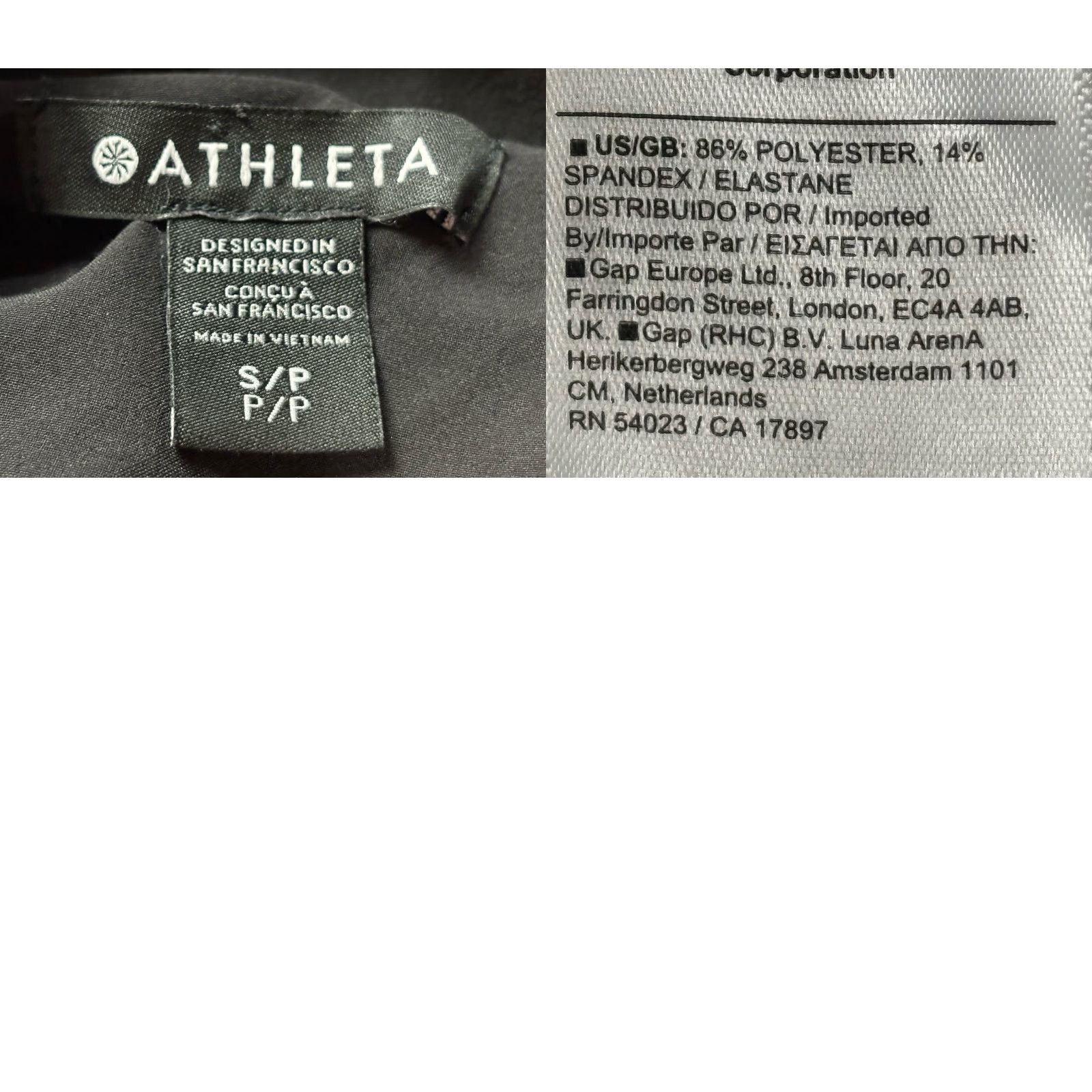Athleta Athleta Women's Size Small Black Savannah Strap Mini Athletic Tie Waist Dress Size S / US 4 / IT 40 - 8 Thumbnail