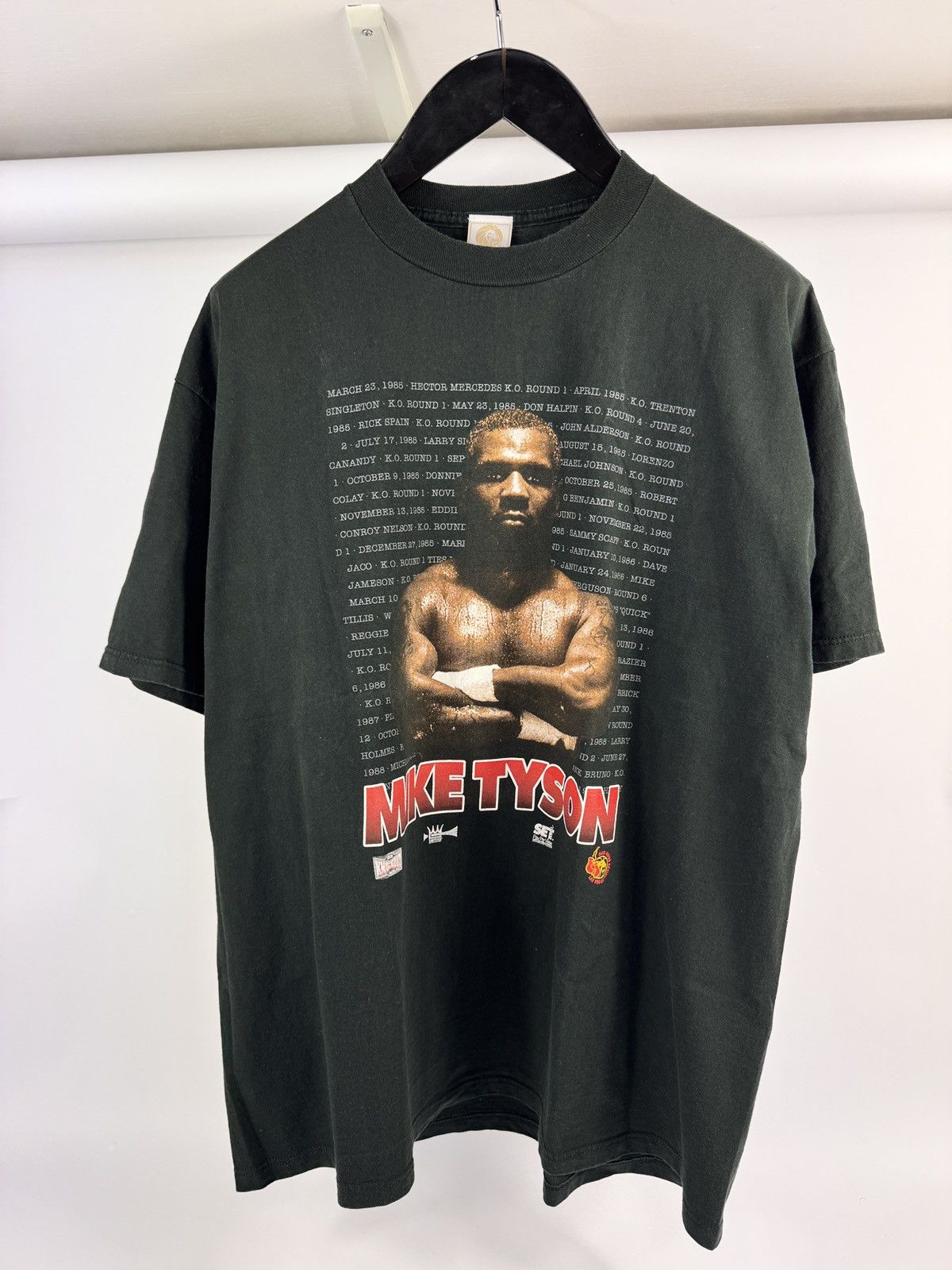 Vintage MCM GRAND MIKE TYSON 1985 PRINT VINTAGE T-SHIRT Size US XXL / EU 58 / 5 - 1 Thumbnail