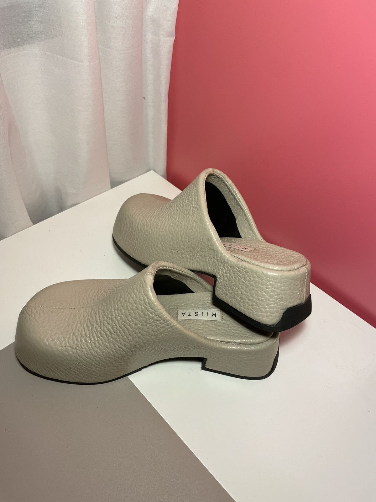 Miista Miista beige clogs Size US 11 / IT 41 - 3 Thumbnail