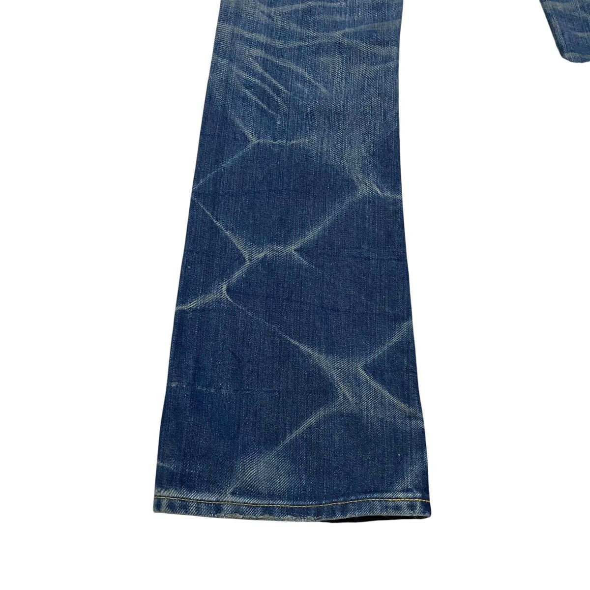 Japanese Brand LEE x MIDAS Machiavel Denim Flare Jeans Size US 30 / EU 46 - 14 Thumbnail