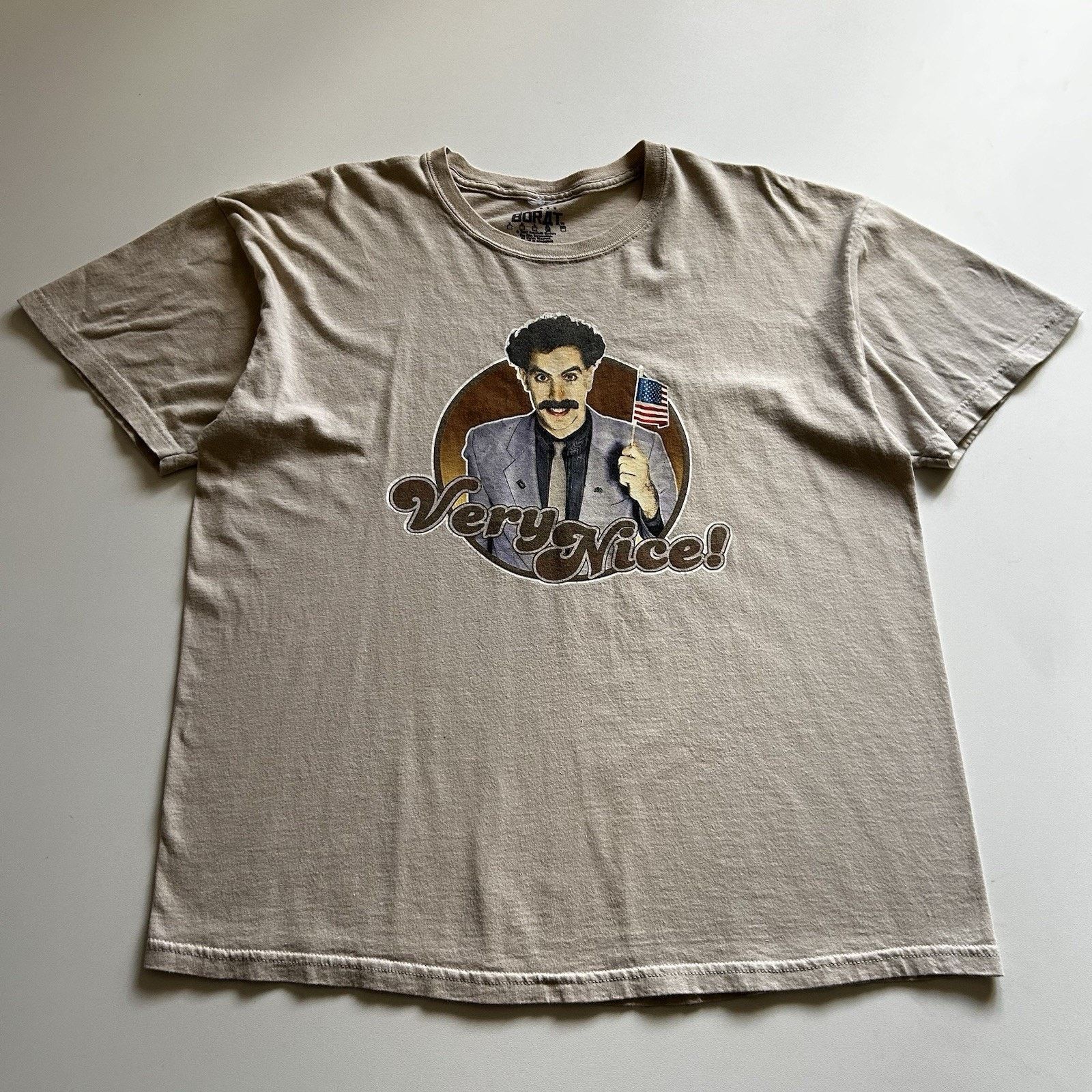 Vintage Vintage Borat Movie Promo T-Shirt XL Faded Y2K 2007 Fox Film Size US XL / EU 56 / 4 - 1 Thumbnail