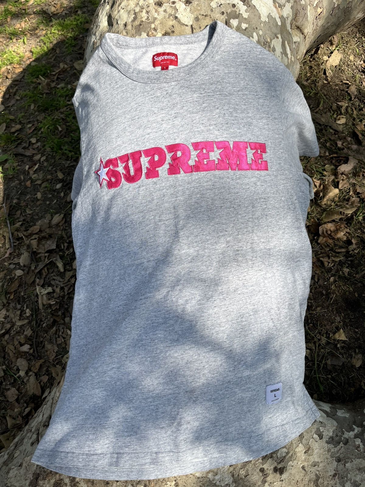 Supreme Supreme Cotton T-Shirt Size US L / EU 52-54 / 3 - 1 Thumbnail