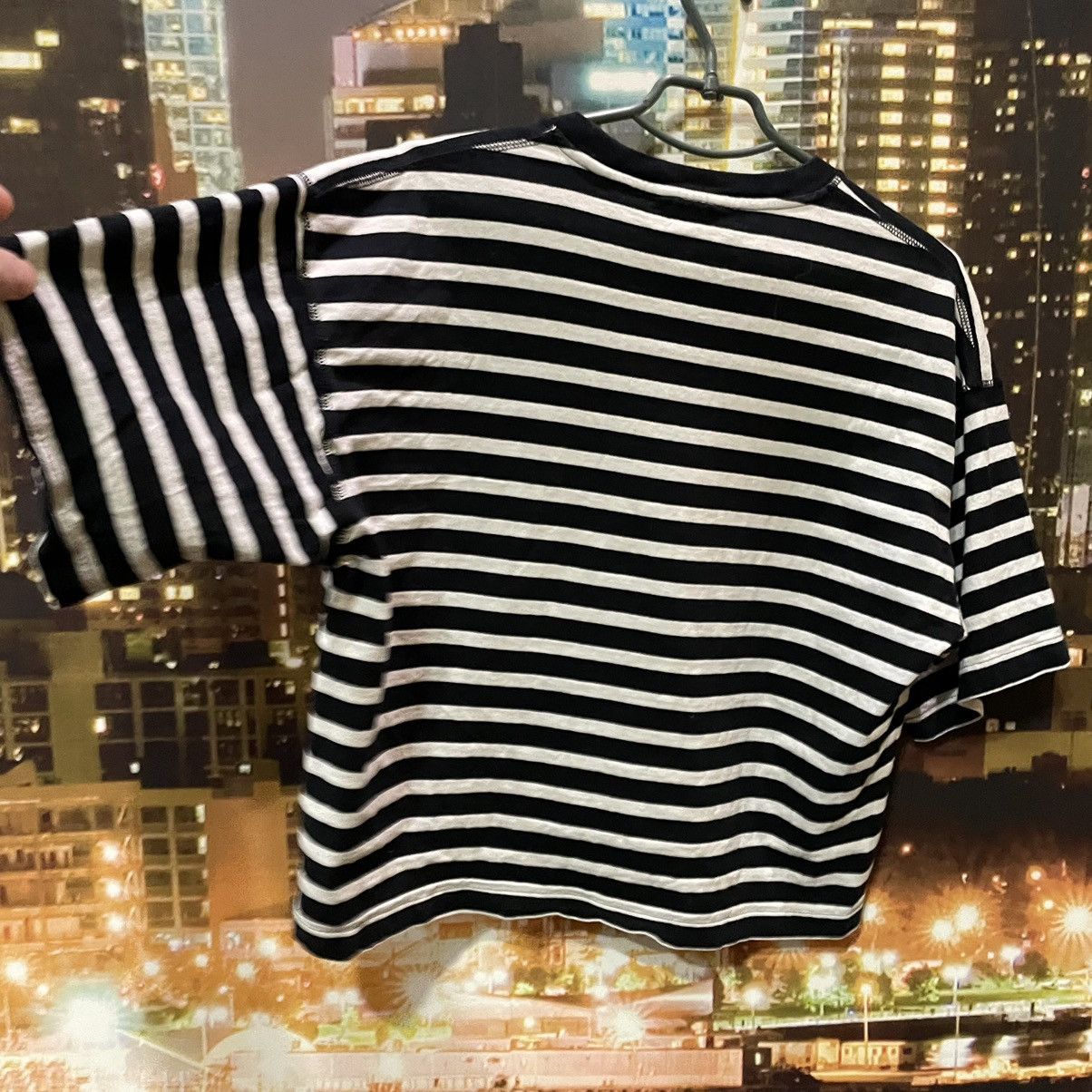 Vintage VINTAGE Y2K STRIPE TEE GET OFF MY DICK PENIS FUNNY PORN XXX Size US M / EU 48-50 / 2 - 5 Thumbnail