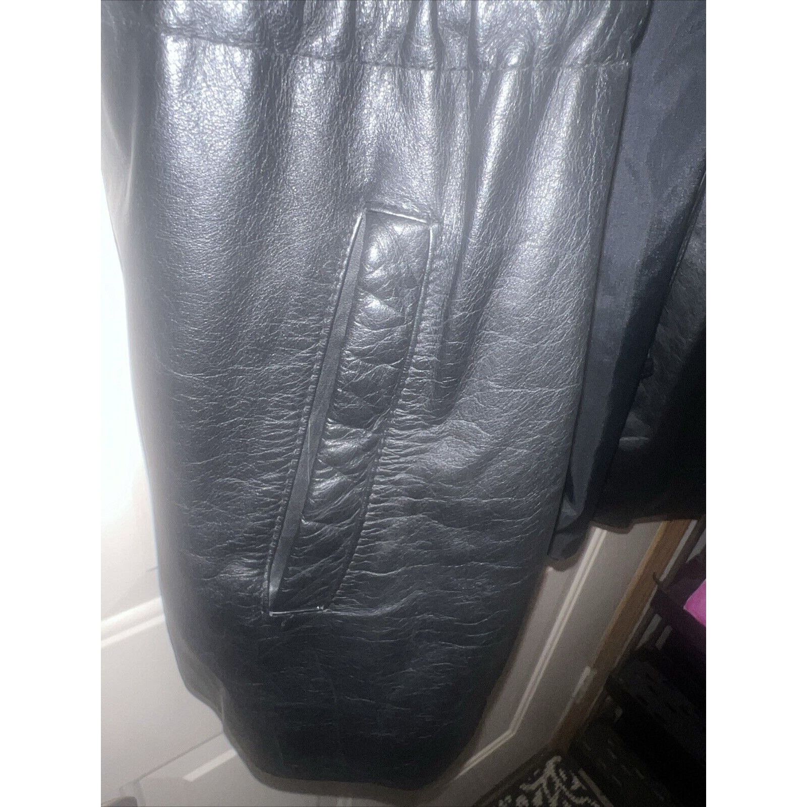 Wilsons Leather Wilsons Leather Black Adjustable Waist Jacket Women’s XL Size XL / US 12-14 / IT 48-50 - 3 Thumbnail