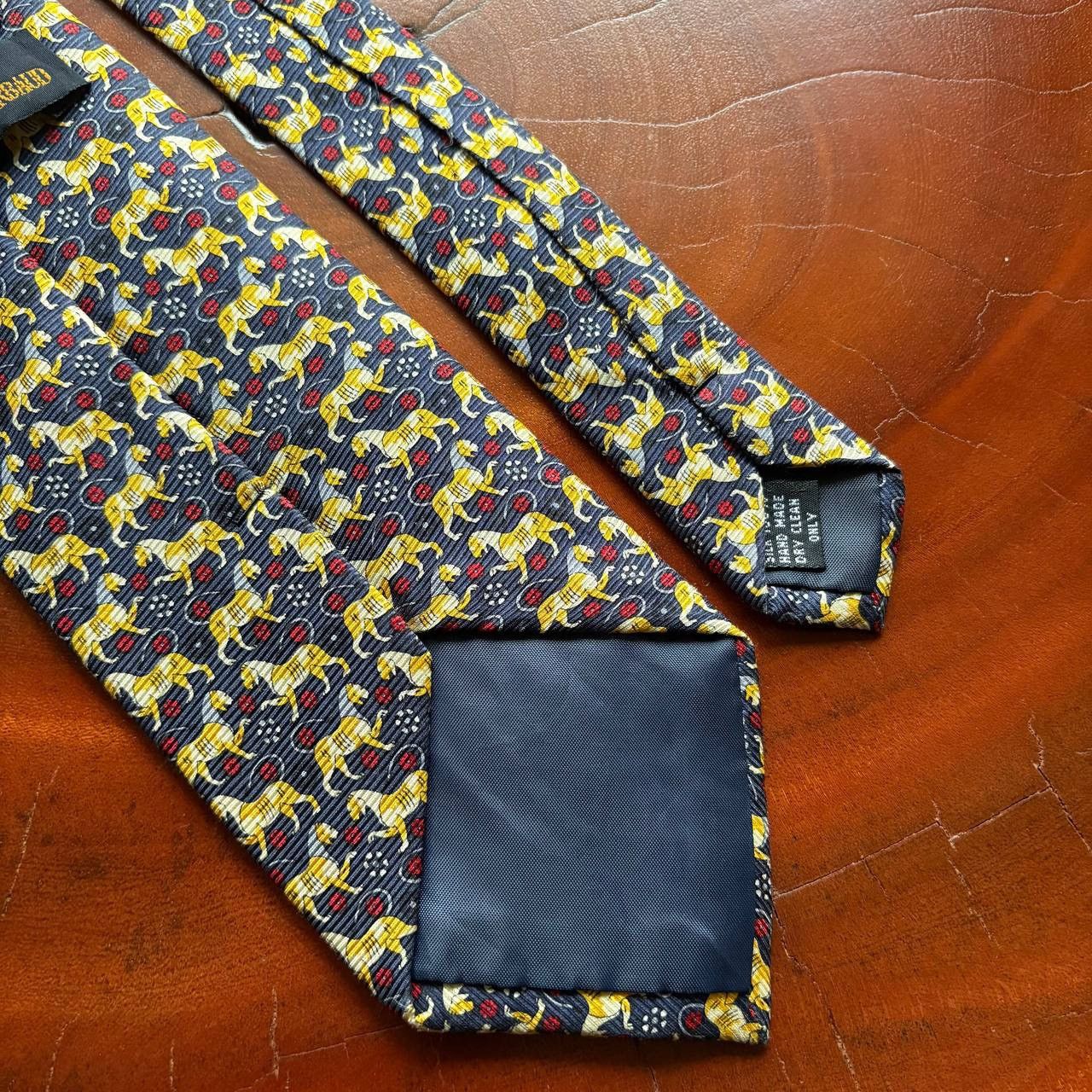 Jean Paul Gaultier Vintage Jean Paul Gaultier Girbaud Horse Pattern Neck Tie Size ONE SIZE - 5 Thumbnail