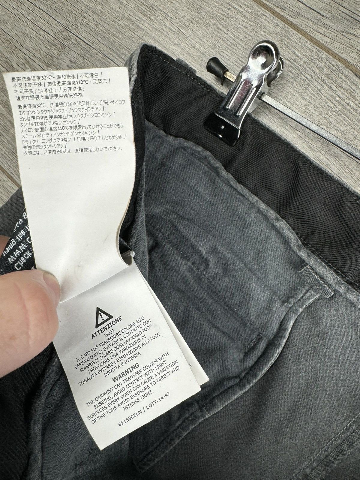Stone Island STONE ISLAND CASUAL PANTS 61153CZLN / LOTT-14-97 Size 33 Size US 33 - 11 Thumbnail