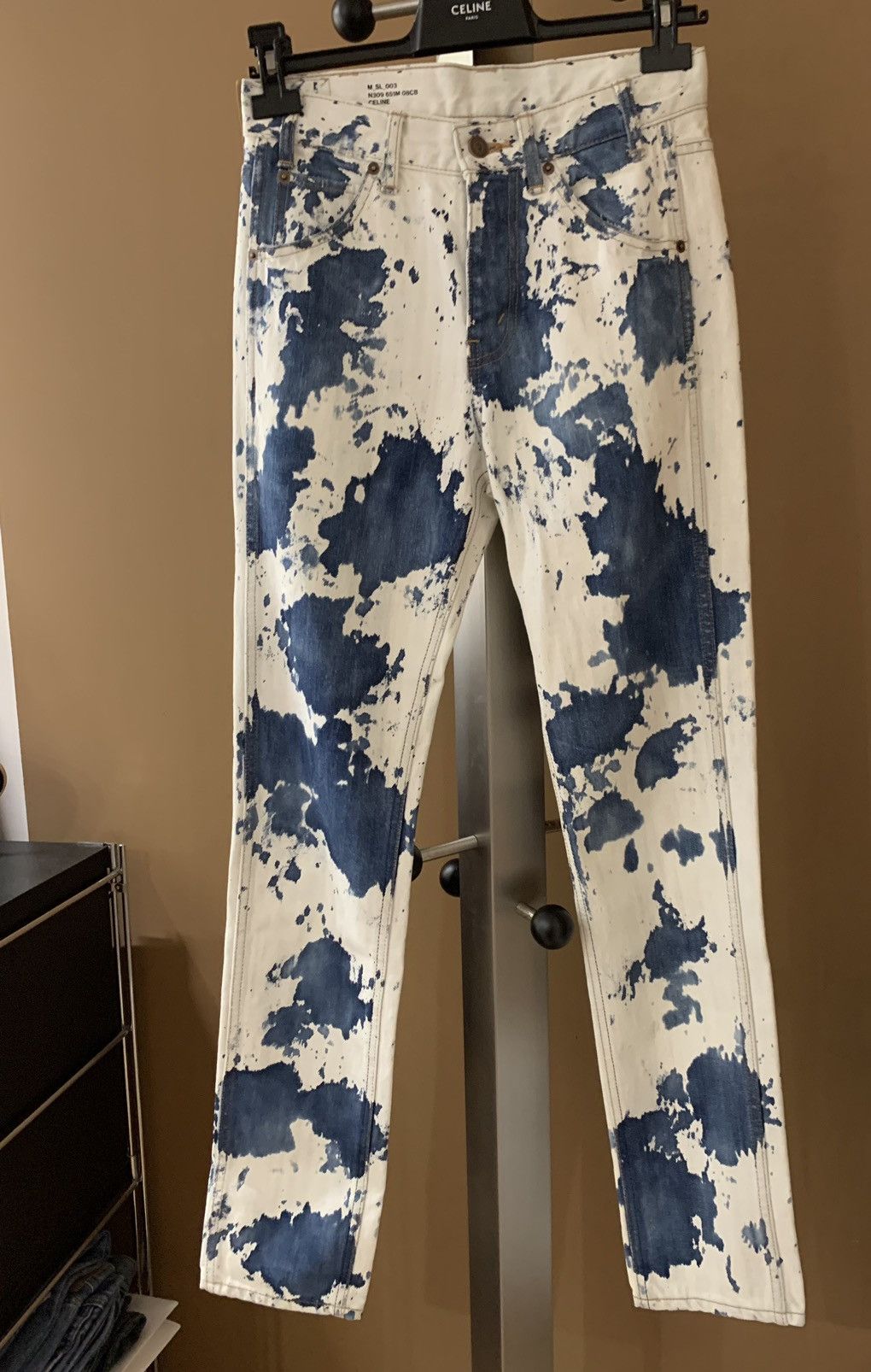Celine Celine 2021SS Tie-dye Slim jeans Size US 28 / EU 44 - 1 Thumbnail