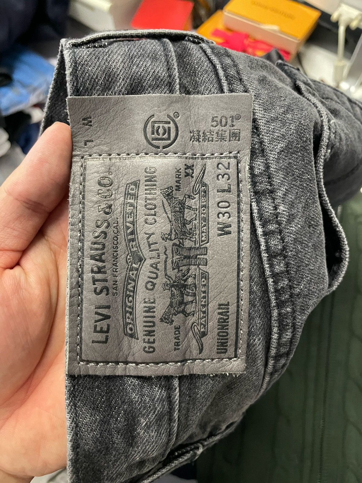 CLOT × Levi's Levi’s x CLOT UNIONRAIL 501 Jeans Size US 30 / EU 46 - 16 Thumbnail
