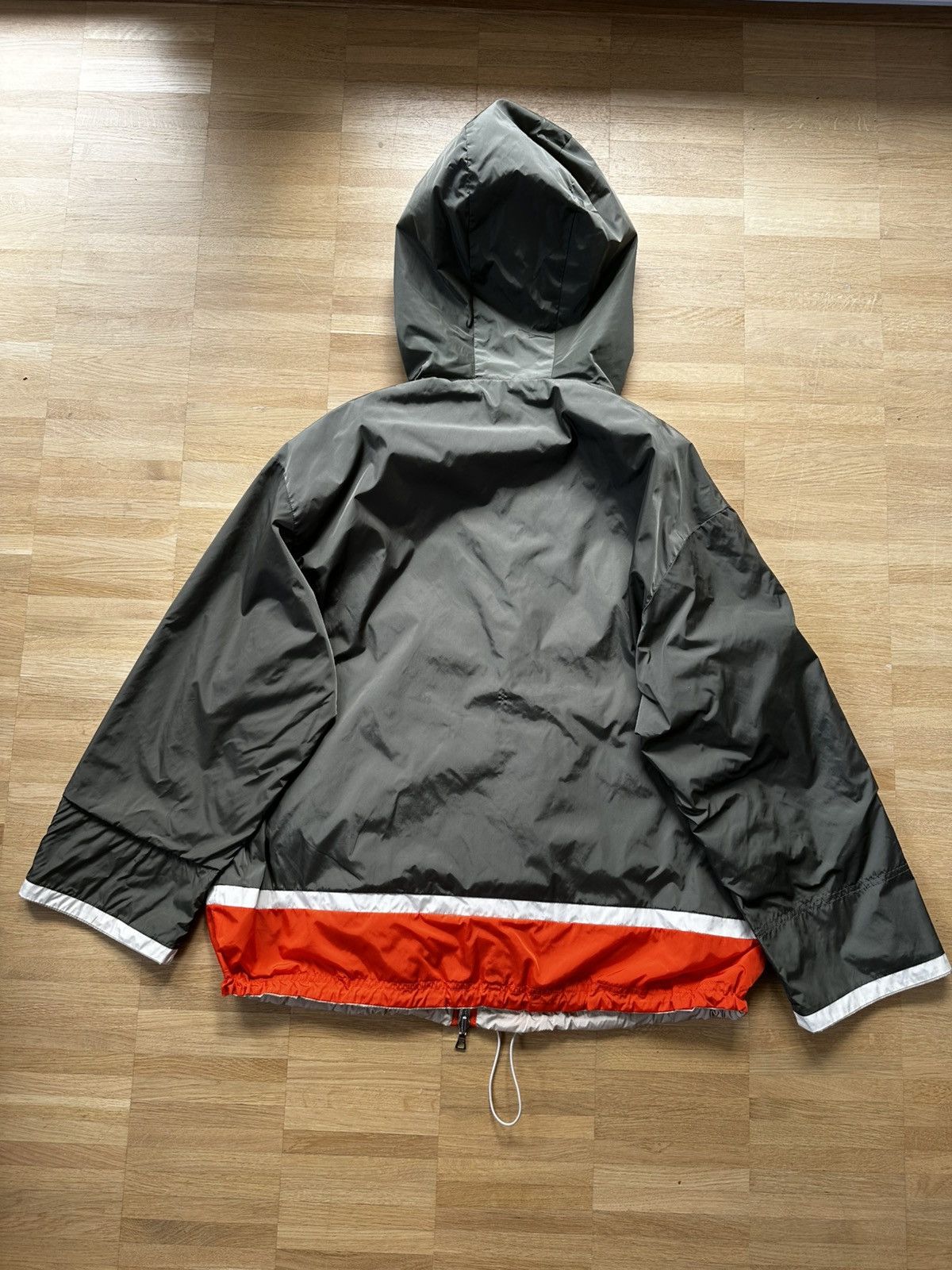 Prada 💥Prada Nylon Tessuto Reversible Jacket 💥 Size L / US 10 / IT 46 - 3 Thumbnail