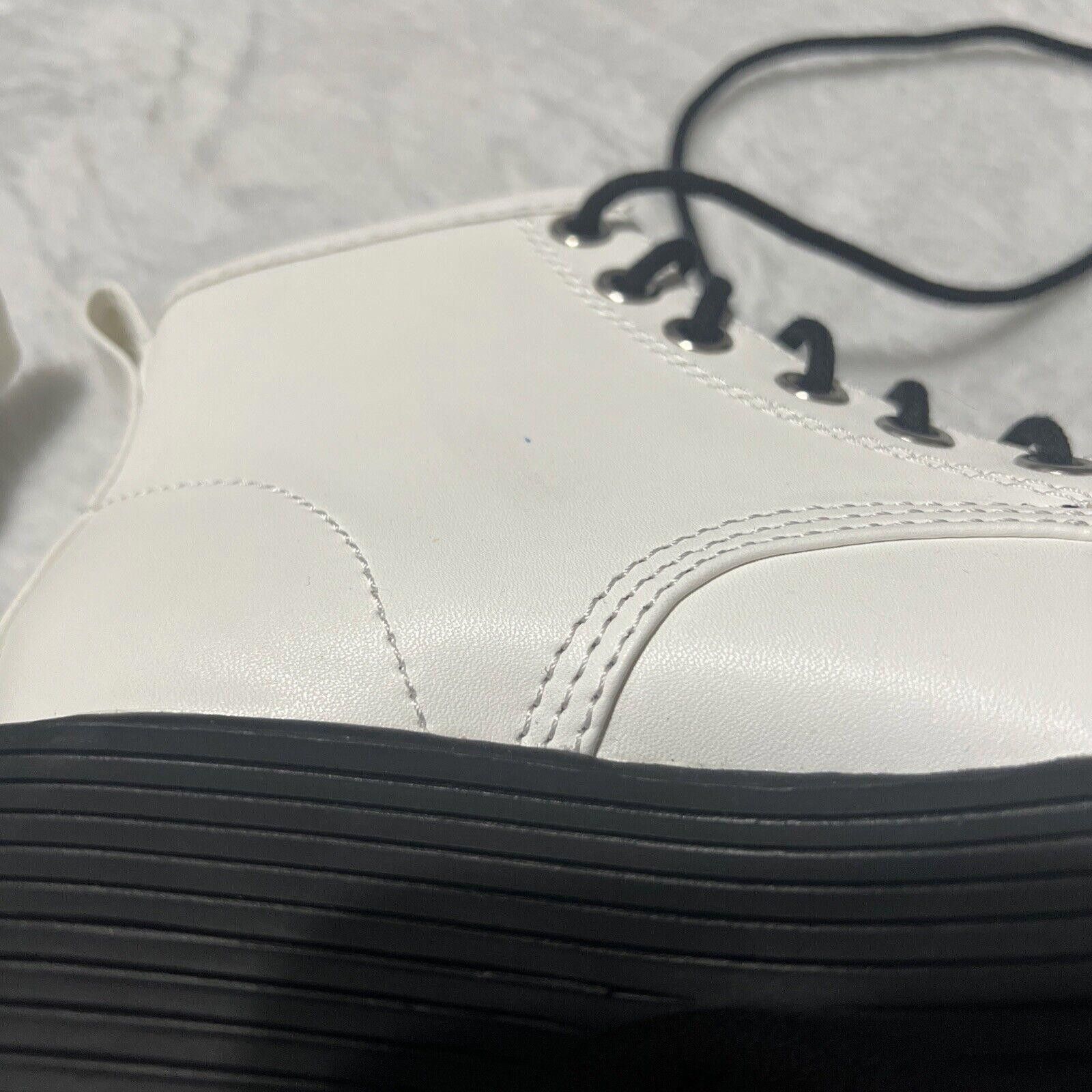 Designer Delia’s Womens 5 White Lace Up Combat Boots Dolls Kill Shoes Size US 5 / IT 35 - 4 Thumbnail