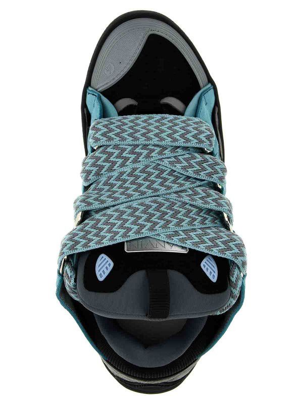 Lanvin oc11z0426 Curb Sneakers in Light Blue Size US 12 / EU 45 - 4 Thumbnail
