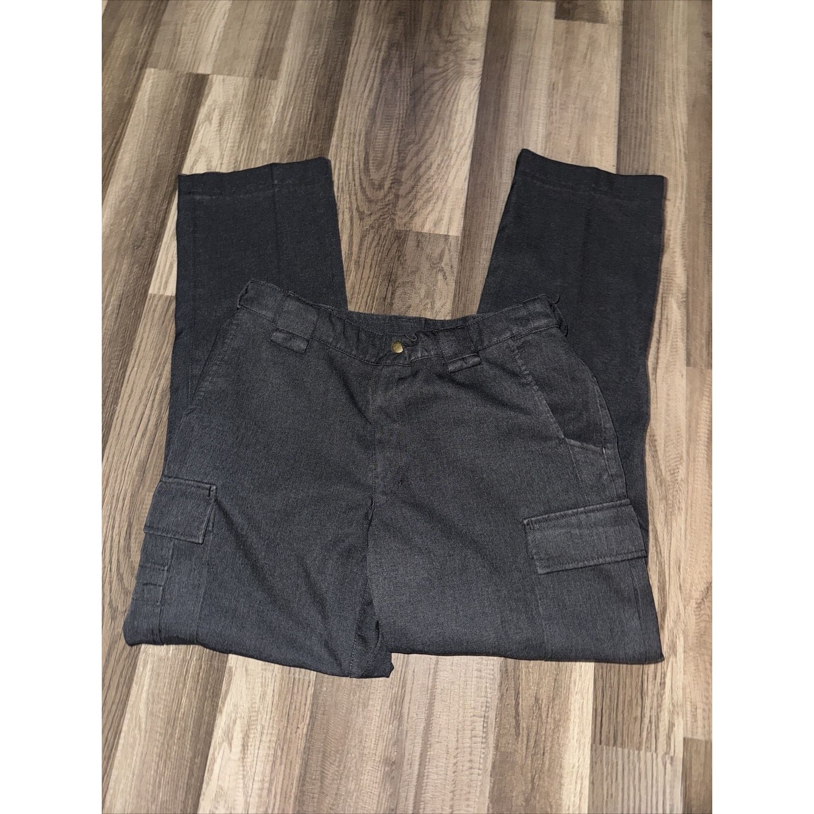 Vintage Military Security Combat Cargo Pants Heavyweight Grey 32x32 Size US 32 / EU 48 - 2 Thumbnail
