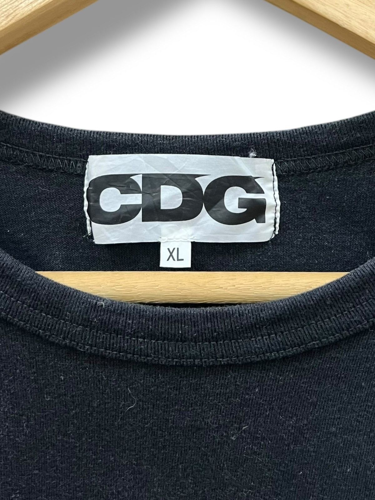 Comme des Garcons Comme des Garçons CDG Logo Tee (Made in Japan) Size US XL / EU 56 / 4 - 5 Thumbnail