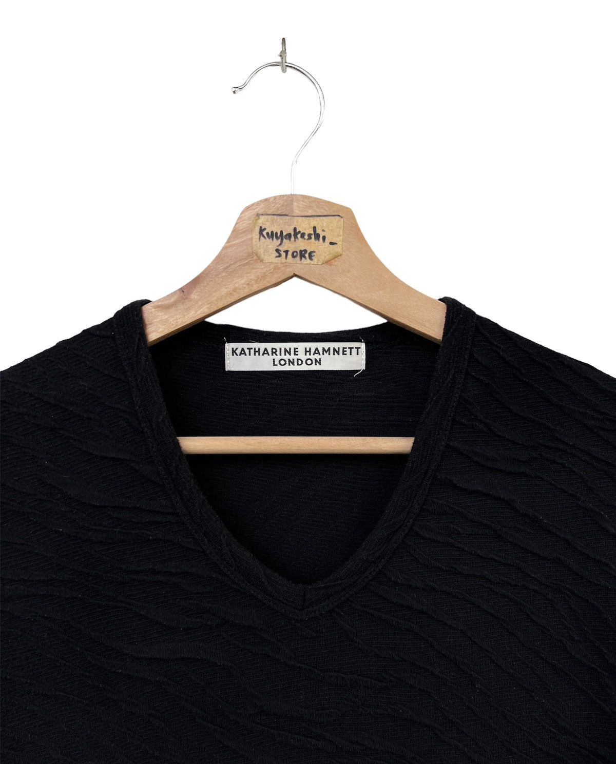 Designer × Katharine Hamnett London KHL Design V Collar Size US S / EU 44-46 / 1 - 2 Thumbnail