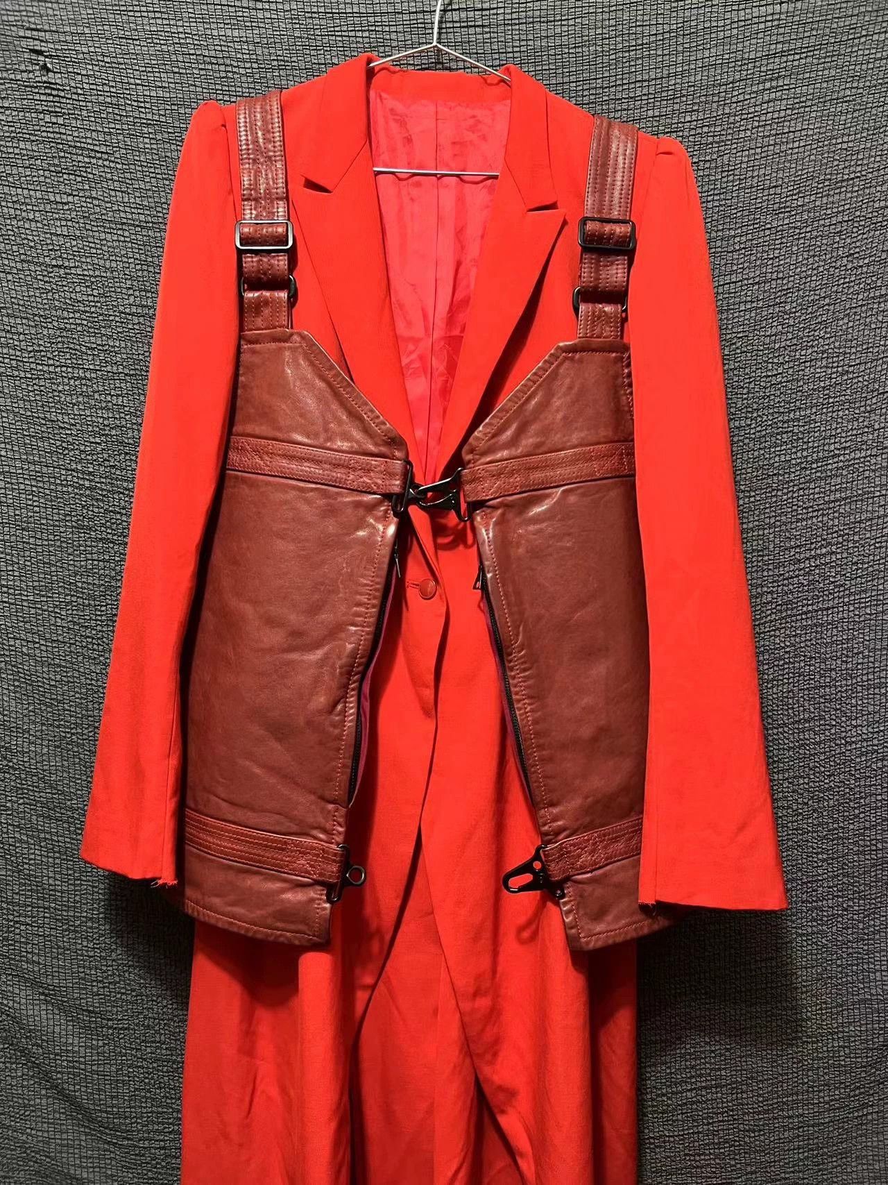 Yohji Yamamoto Yohji Yamamoto 96aw Femme Padded Shoulder Coat S Size S / US 4 / IT 40 - 7 Thumbnail