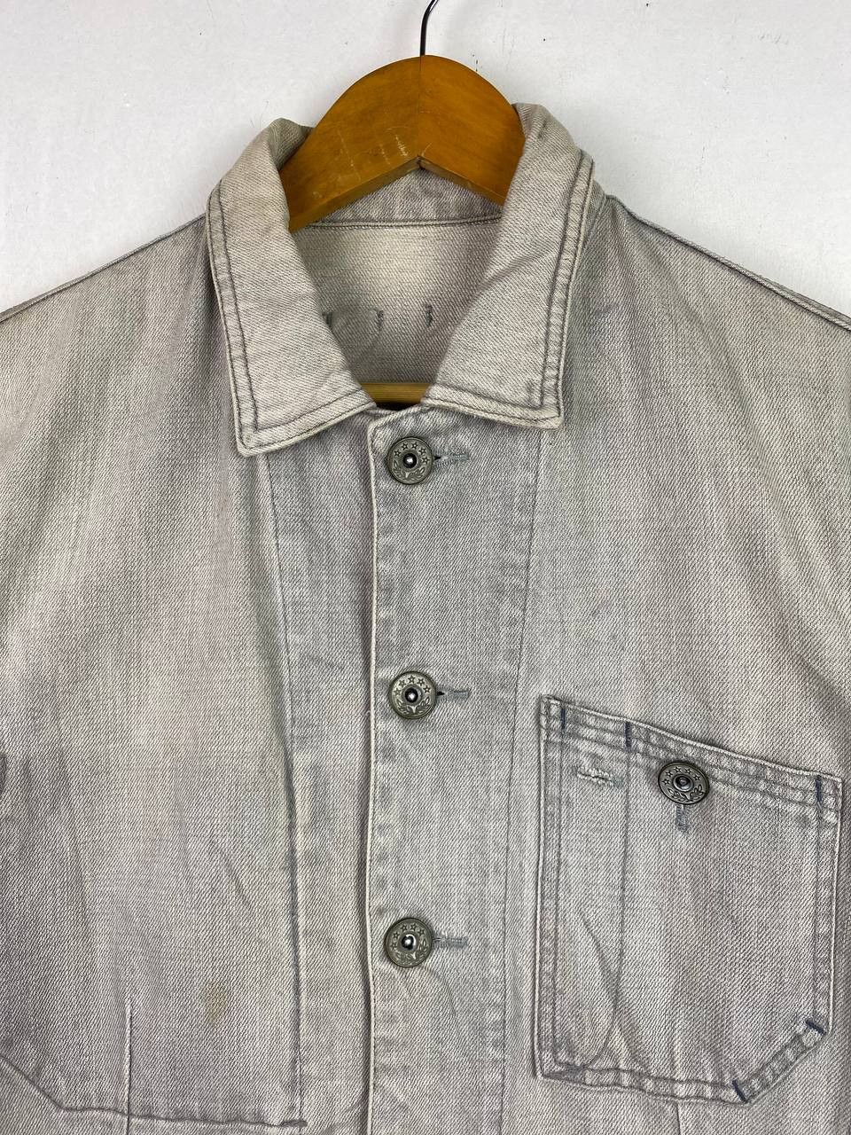 Takeo Kikuchi takeo kikuchi japanese brands denim jacket nice design Size US M / EU 48-50 / 2 - 2 Thumbnail